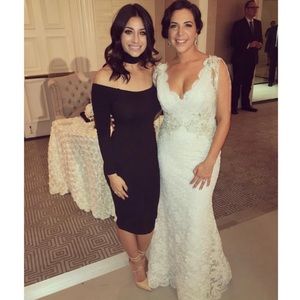 Naked wardrobe black dress